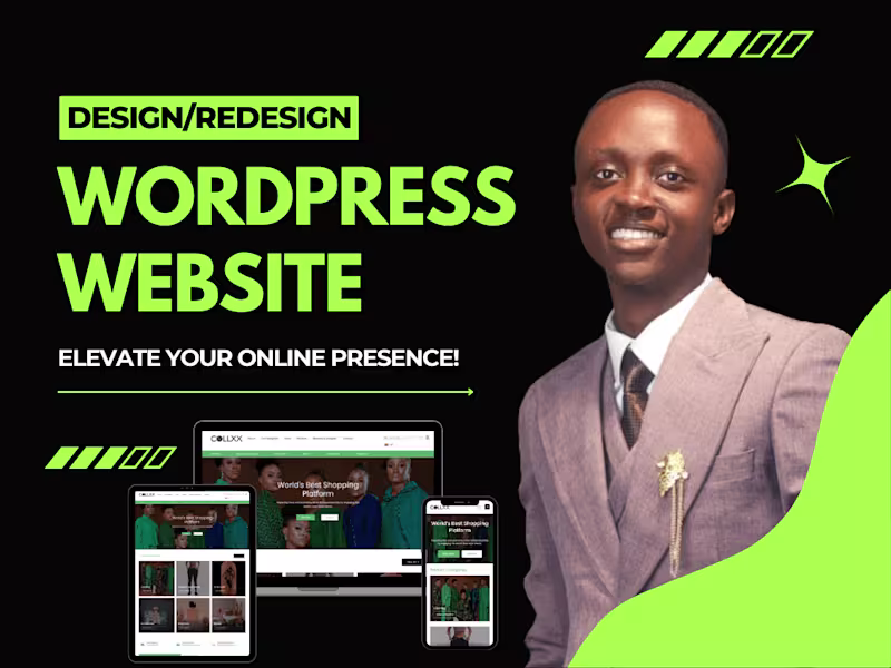Cover image for WordPress Website Design and Development