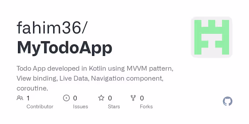 Cover image for MyTodo