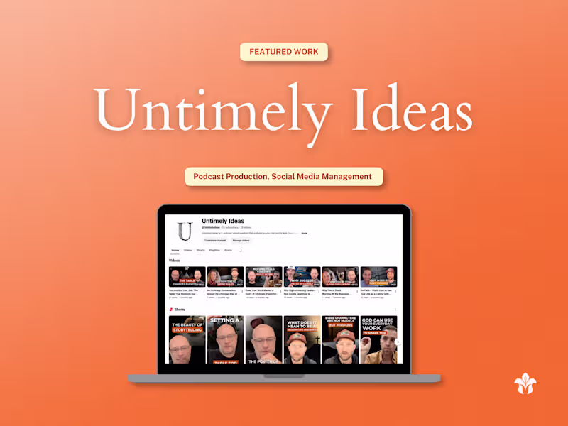 Cover image for Untimely Ideas | Podcast Launch & LinkedIn Growth