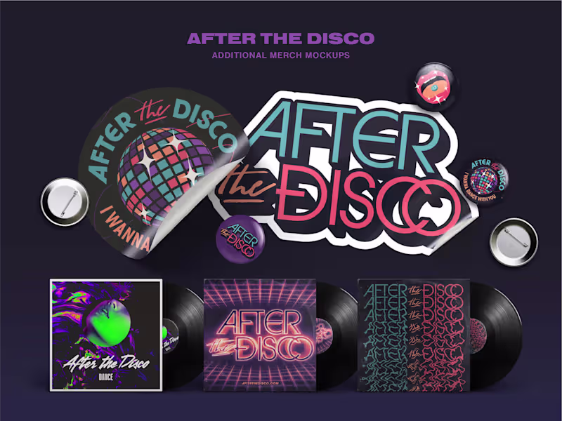 Cover image for After the Disco - Brand Identity