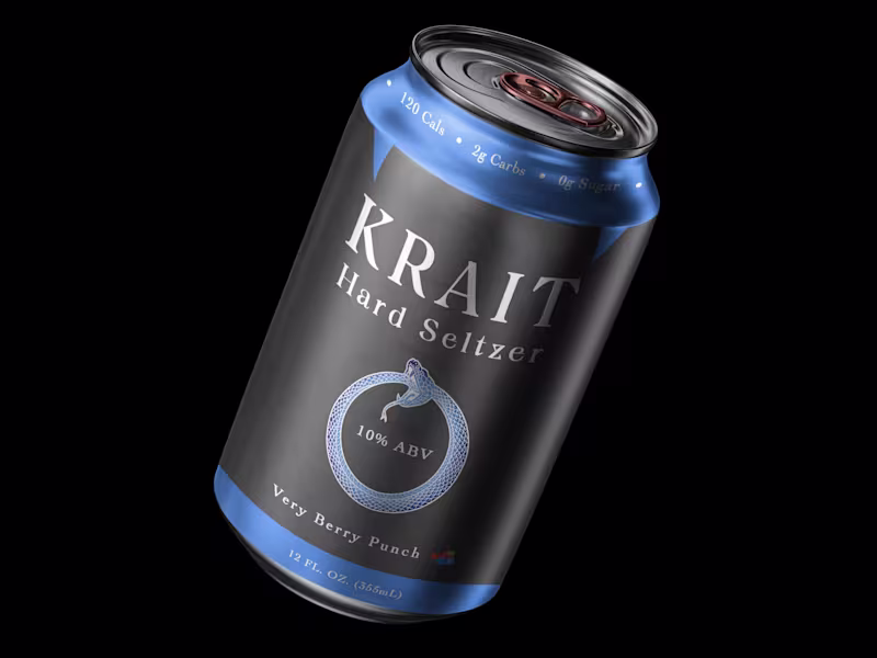 Cover image for Krait Hard Seltzer