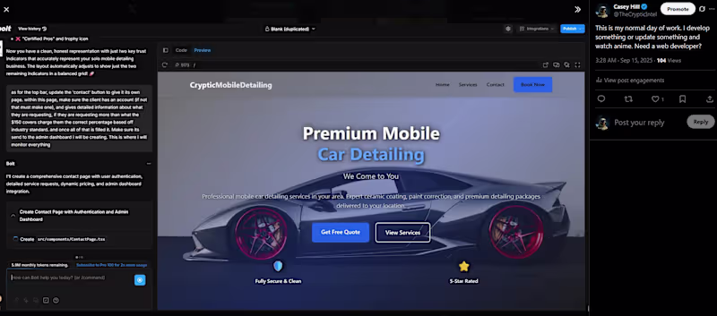 Cover image for Web design + Video editing