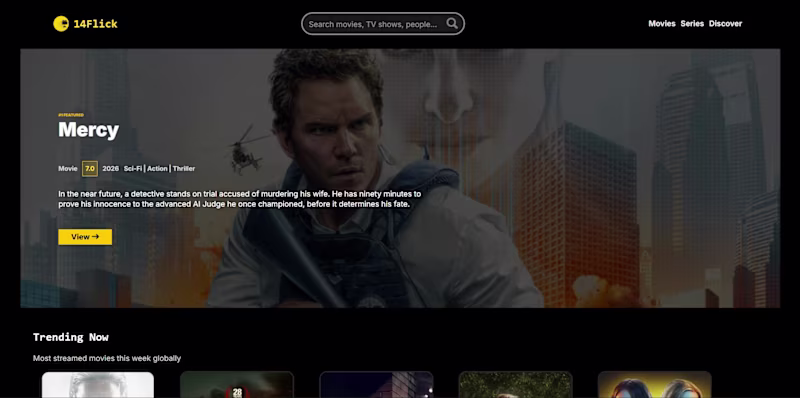 Cover image for 14flick - Cinematic Discovery |
