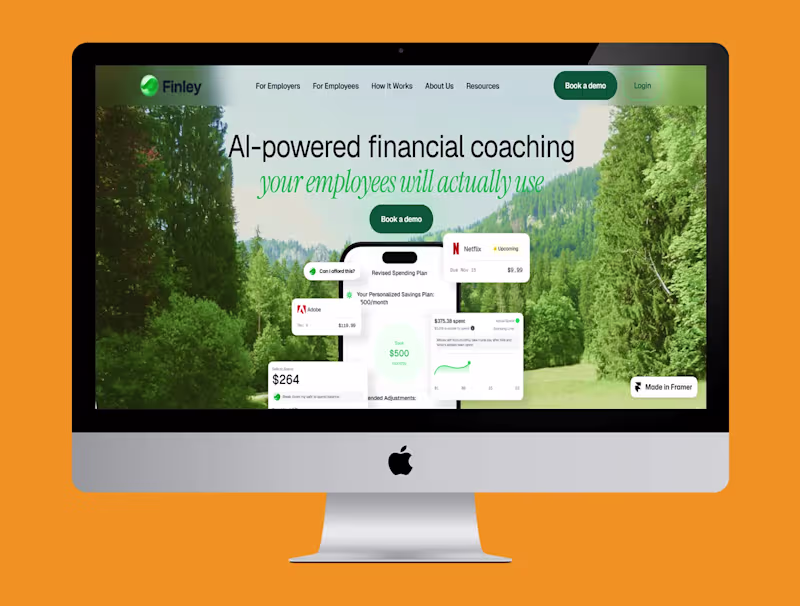 Cover image for Framer website design