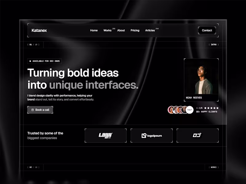 Cover image for Katanex · Portfolio & Agency Template