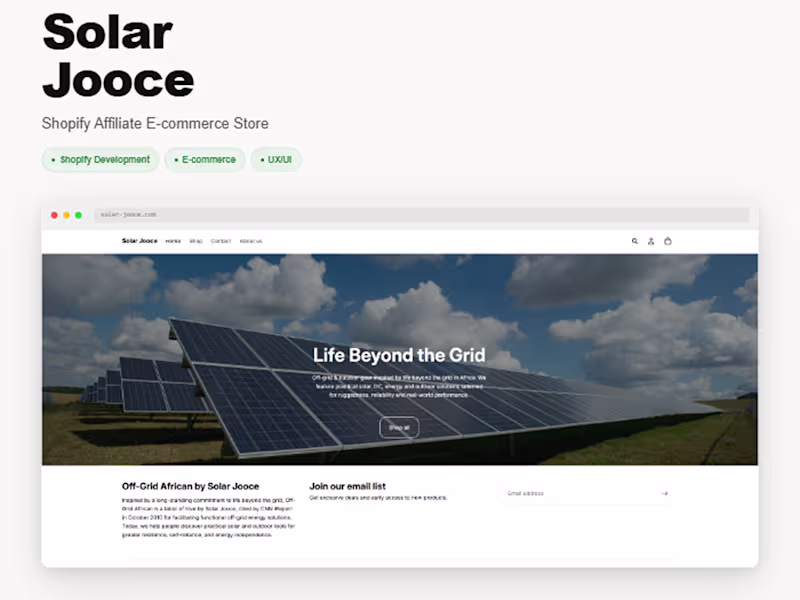 Cover image for Just wrapped up a Shopify
