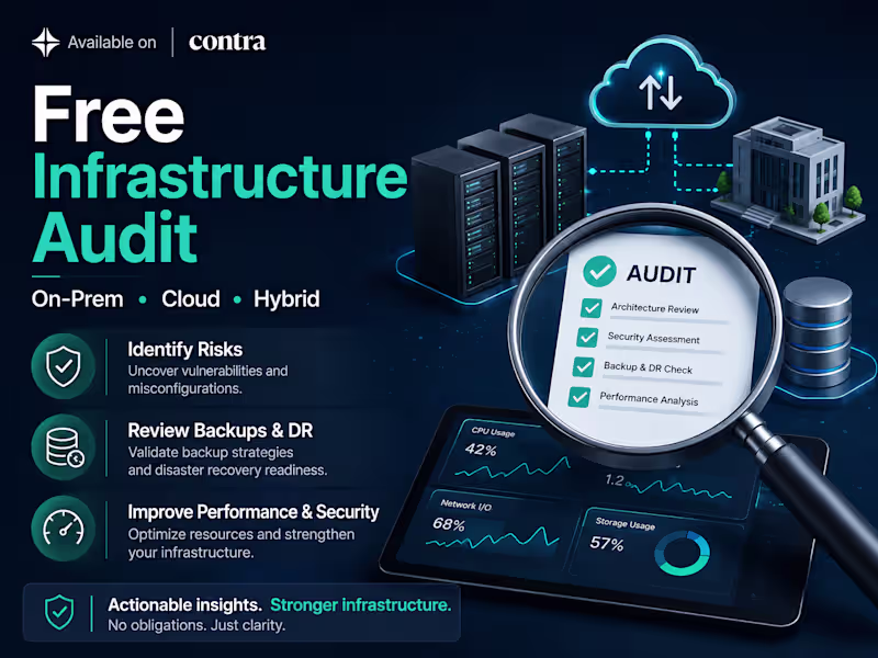 Cover image for Free Infrastructure Audit
