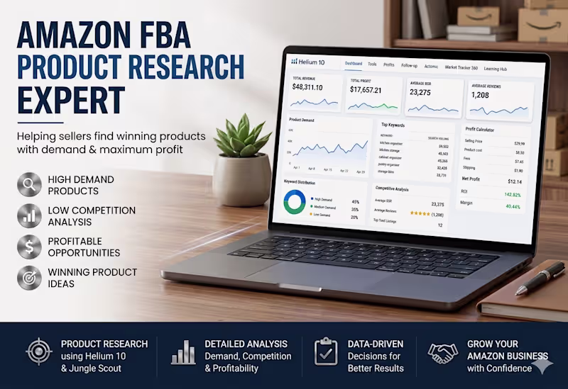 Cover image for Amazon FBA & PPC Specialist