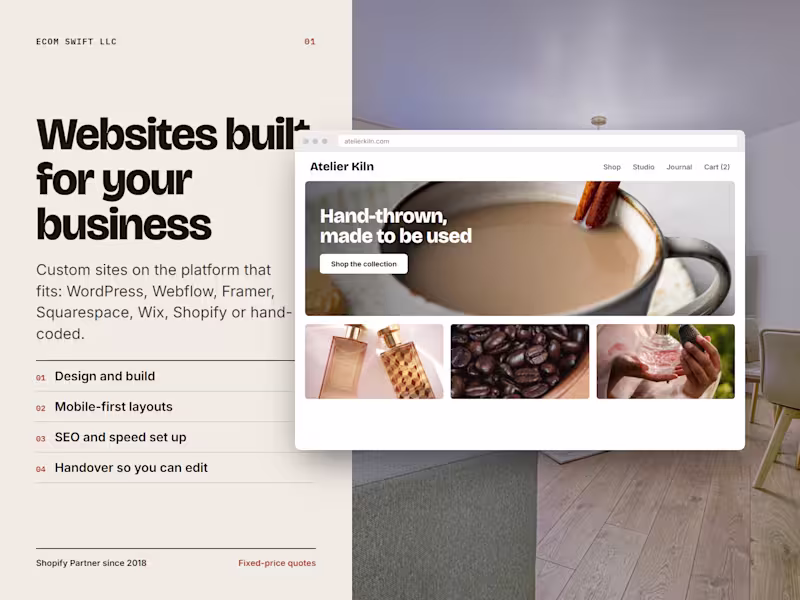 Cover image for Custom Website and Web App Development