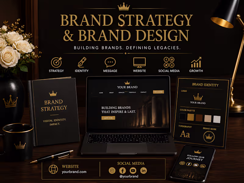 Cover image for Brand Strategy & Brand Design
A