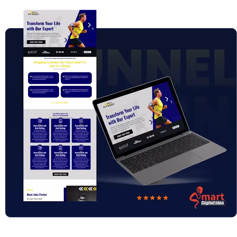 Cover image for Landing page design
