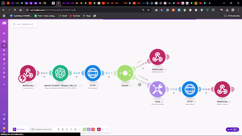 Cover image for Built a Make.com (http://Make.com) automation