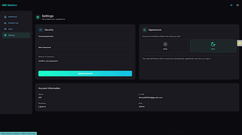 Cover image for AI-Powered Business Analytics Dashboard | Python + React + R...
