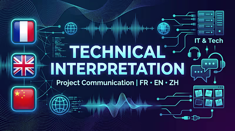 Cover image for Trilingual Technical Interpretation, EN / FR / ZH