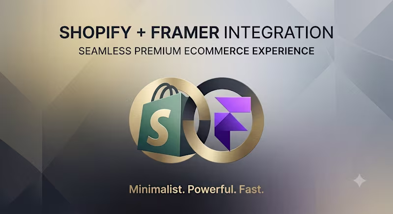 Cover image for Shopify + Framer Integration