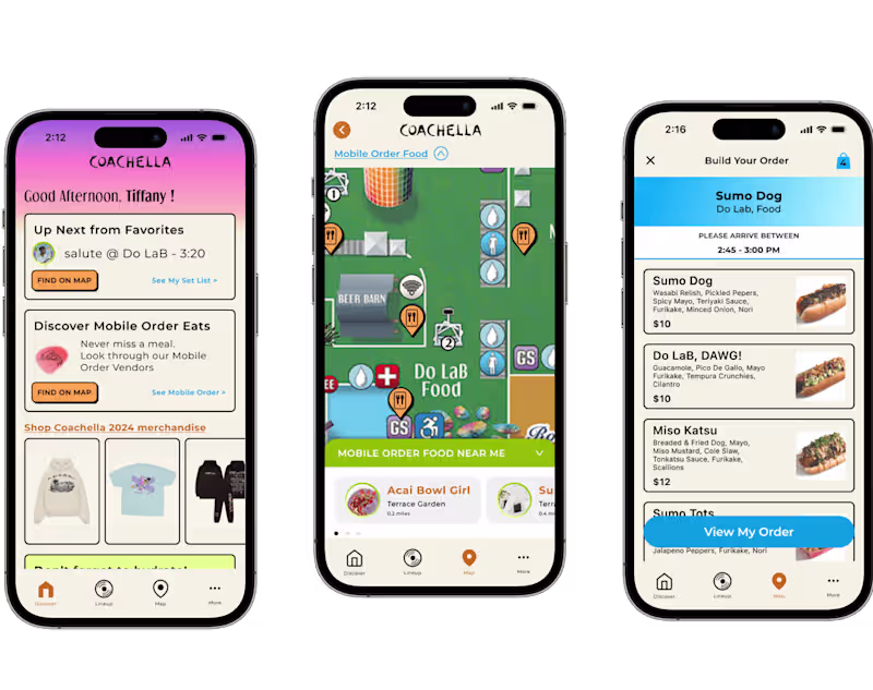 Cover image for Coachella App Redesign