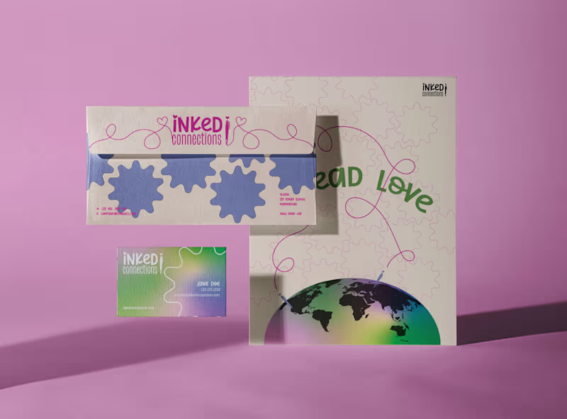 Cover image for Inked Connections - find your pen pal bestie!
