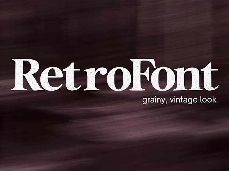 Cover image for I created this font &