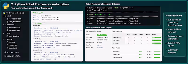 Cover image for A keyword-driven test automation framework
