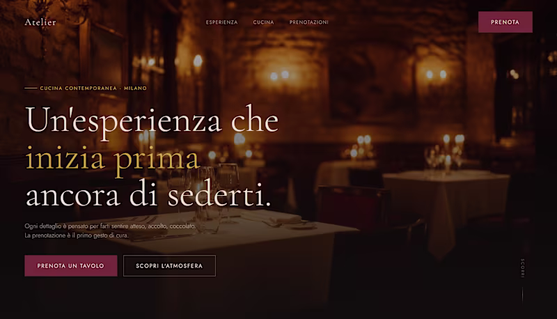 Cover image for Building a premium restaurant website