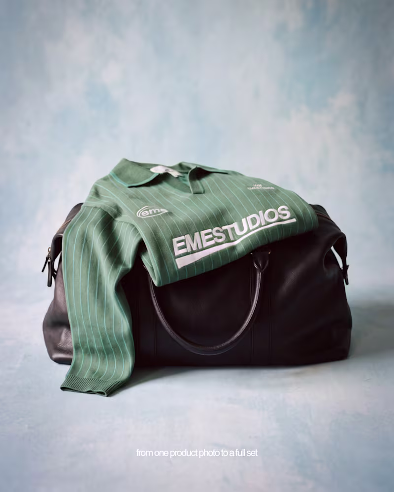 Cover image for A full shoot, built from a single product photo. I started w...
