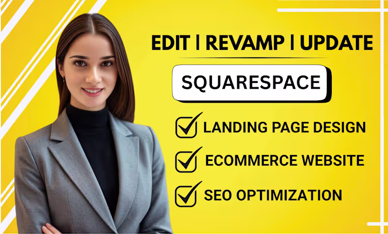 Cover image for Squarespace Website Design | Branding | Logo Design 
