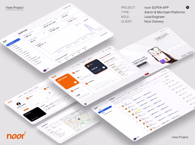 Cover image for Admin Dashboard / Internal Tool Development