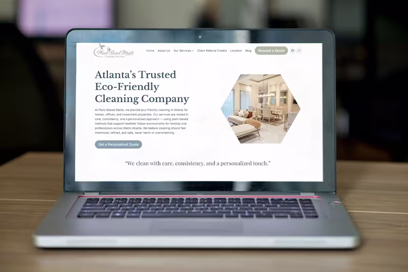 Cover image for Plant-Based Maids – Eco-Friendly Cleaning Brand