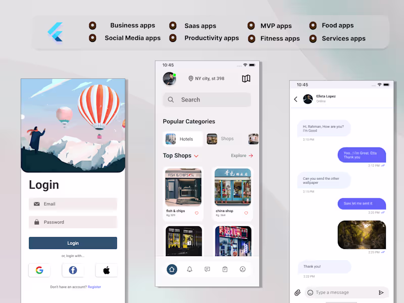 Cover image for Expert Flutter Developer | iOS & Android Apps | Fast Delivery