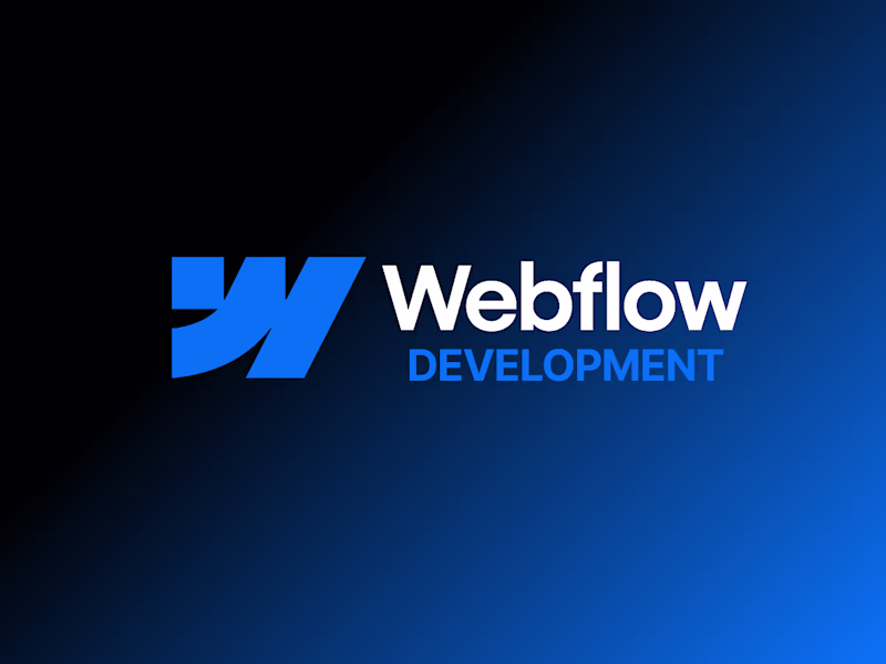 Cover image for Webflow development 