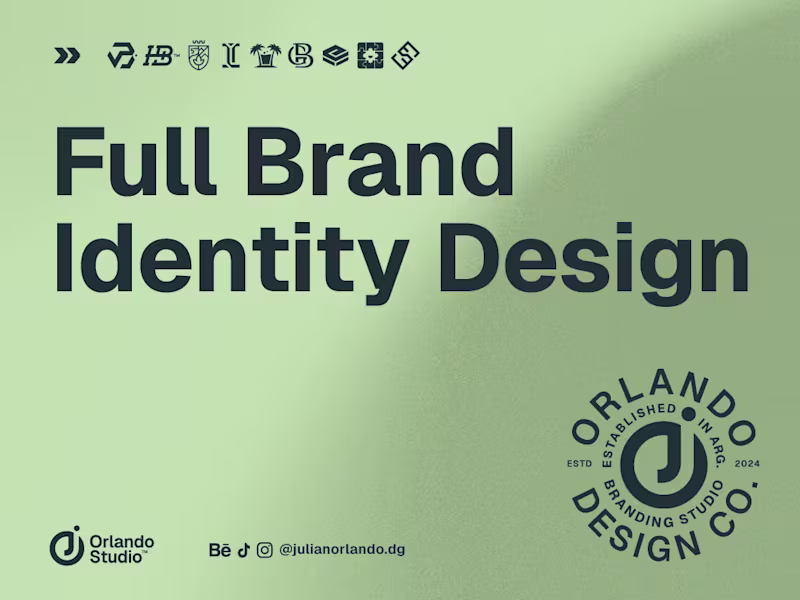 Cover image for Full Brand Identity Design