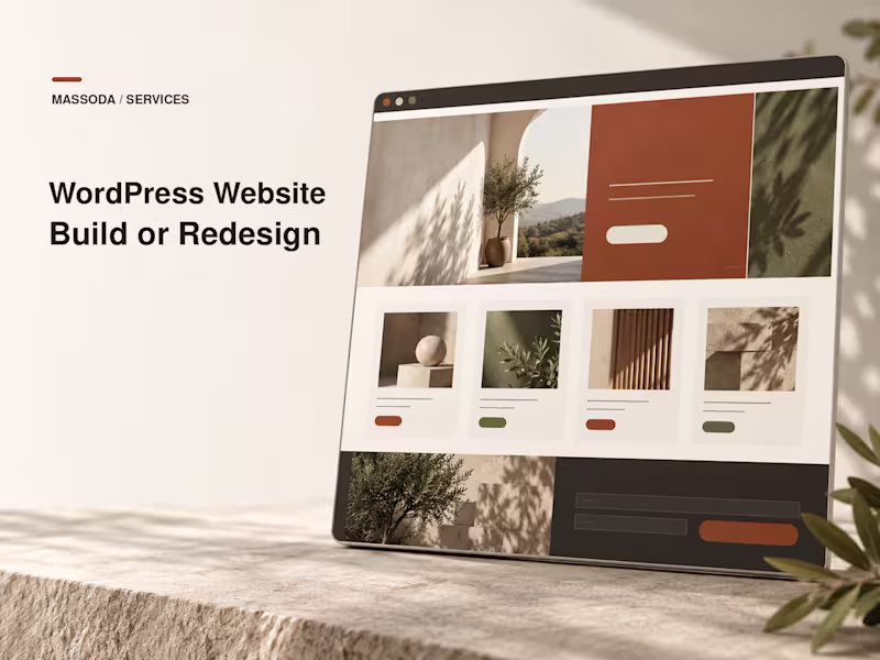 Cover image for WordPress Website Build or Redesign