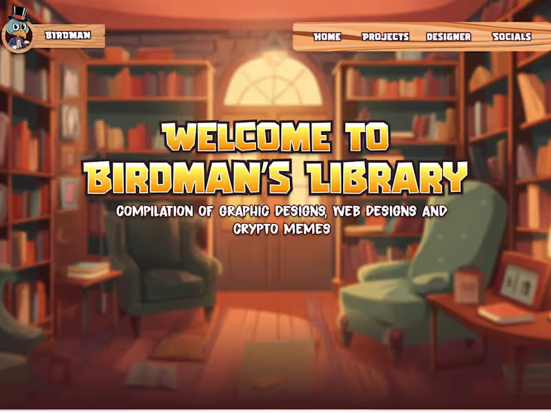 Cover image for Birdman’s Library