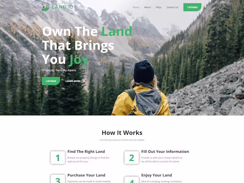 Cover image for LandJoy