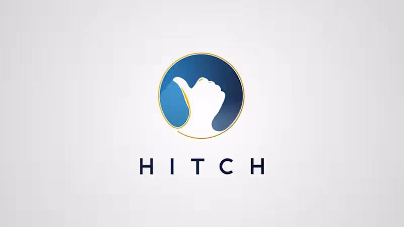 Cover image for Hitch // logo animation