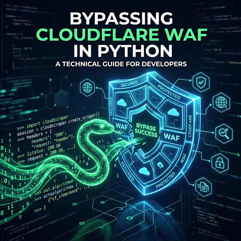 Cover image for Custom Web Scraping & Bot/Cloudflare Bypass