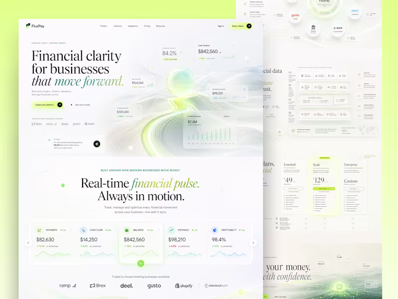 Cover image for FluxPay is a  financial