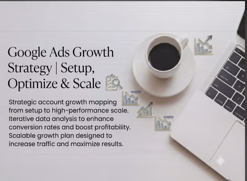 Cover image for Google Ads Growth Strategy | Setup, Optimize & Scale