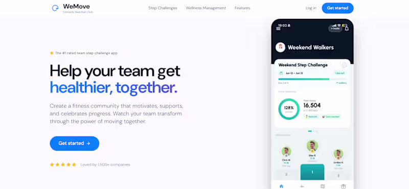 Cover image for Corporate wellness app