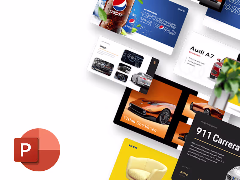 Cover image for PowerPoint Presentation Design