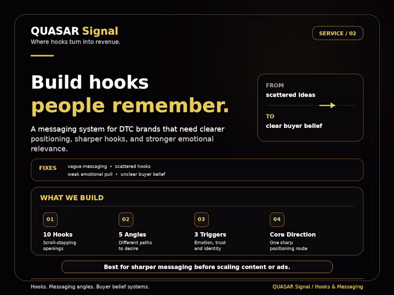 Cover image for Hooks & Messaging System