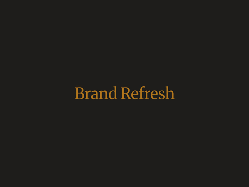 Cover image for Brand Refresh