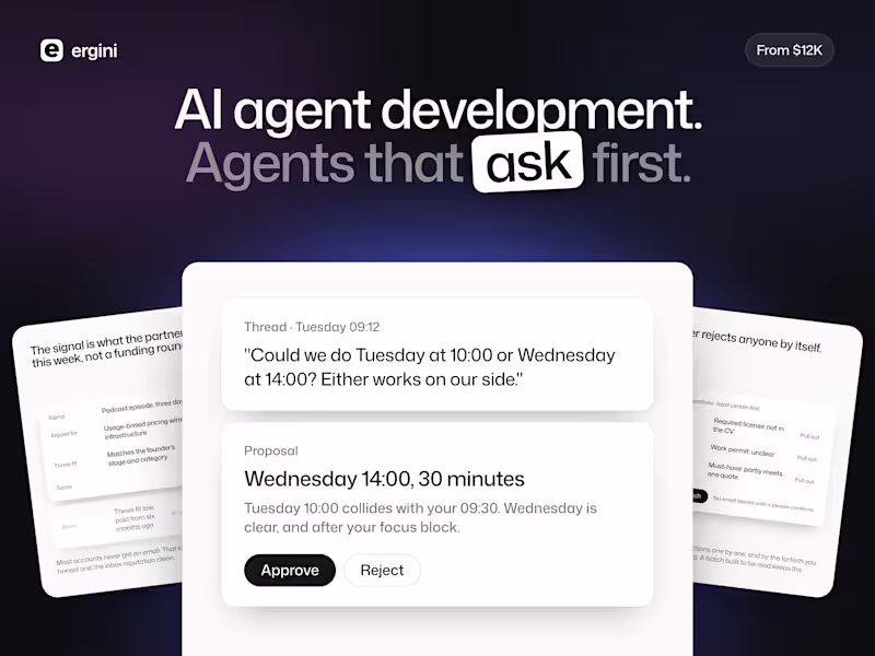 Cover image for AI agent development