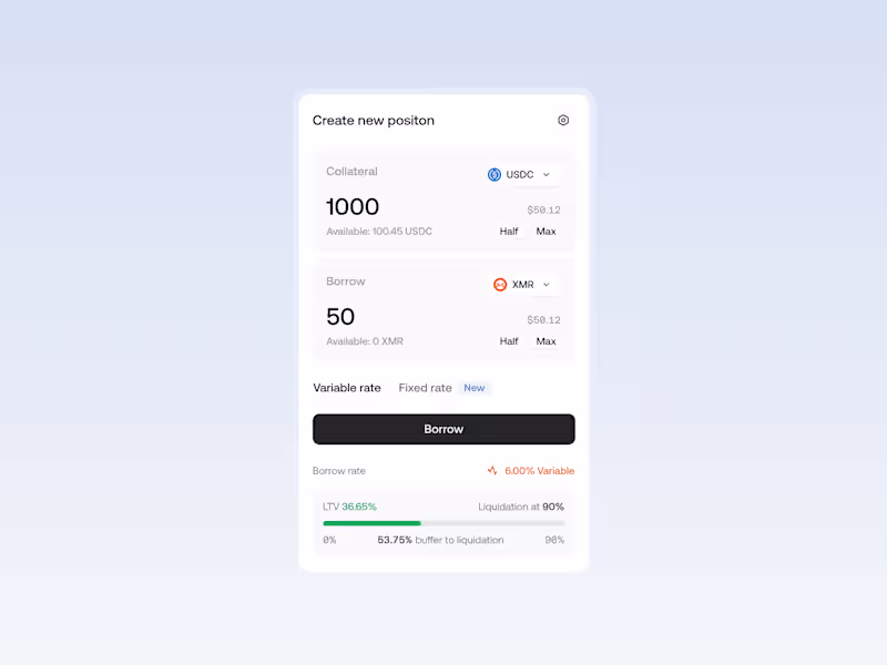 Cover image for Crypto swap form