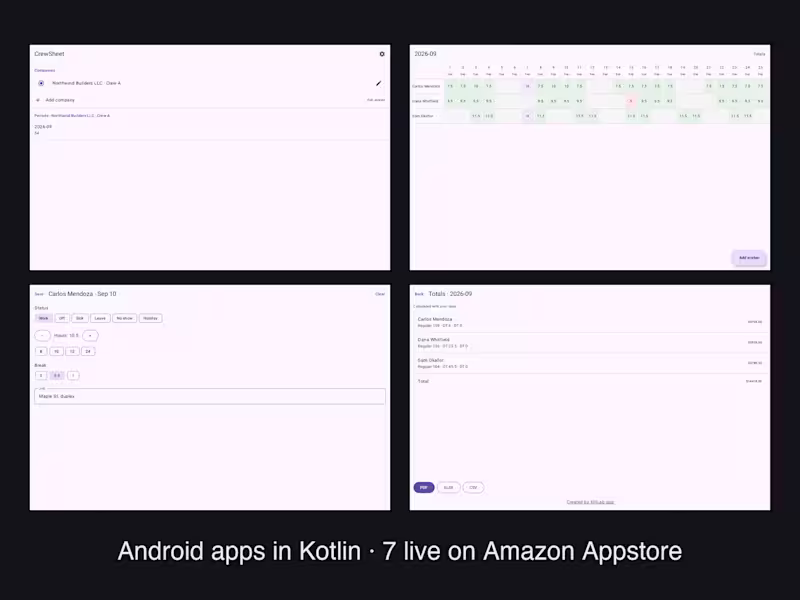 Cover image for Android app MVP in Kotlin, built and published to the store