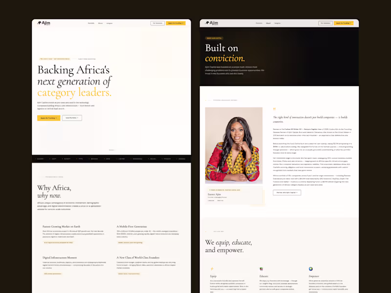 Cover image for AJIM Capital — Figma to