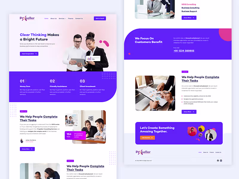 Cover image for Professional WordPress Website Design & Redesign
