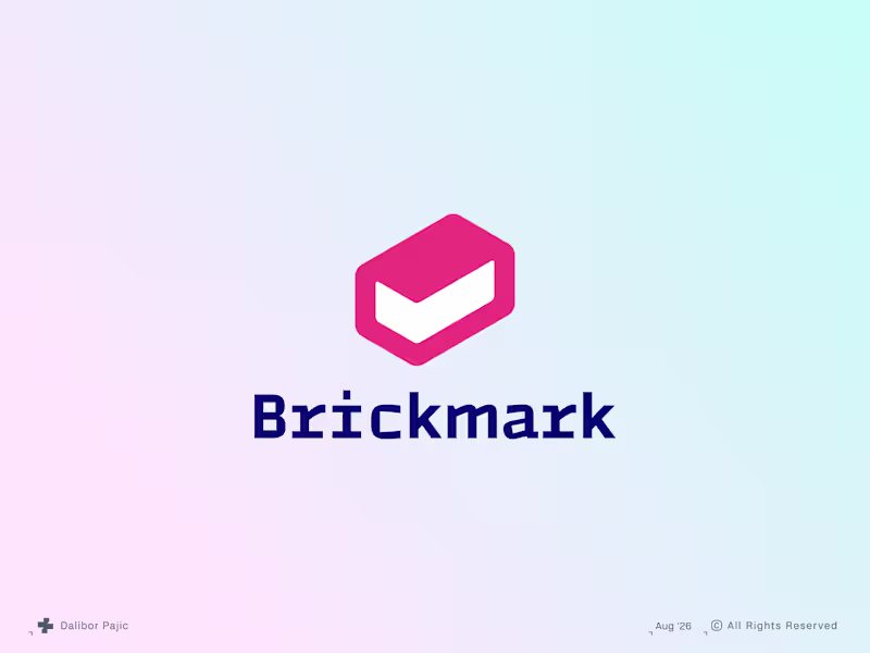 Cover image for Brickmark - Minimalist Logo Design