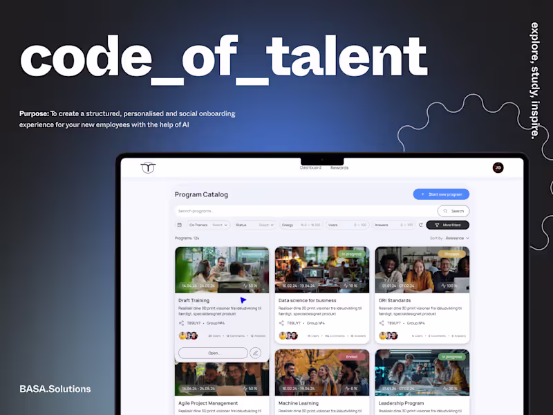 Cover image for Web platform for onboarding experience