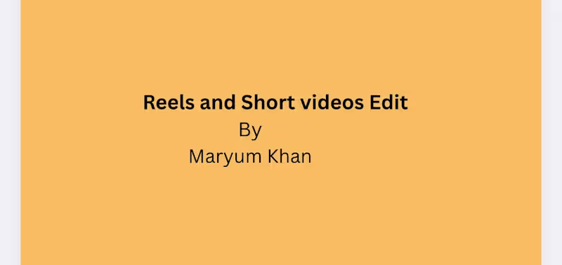 Cover image for Reels Editing & YouTube Thumbnail Design